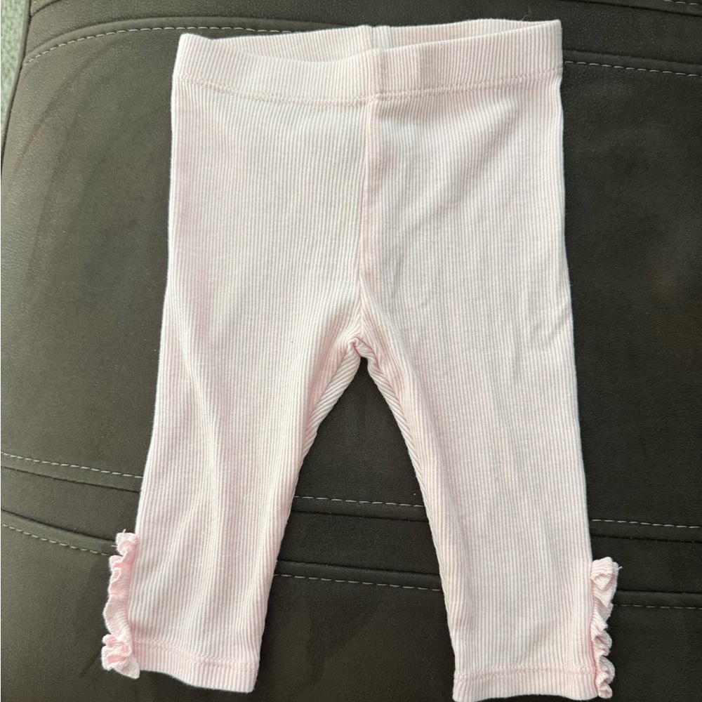 Tahari Baby pink ruffle pants